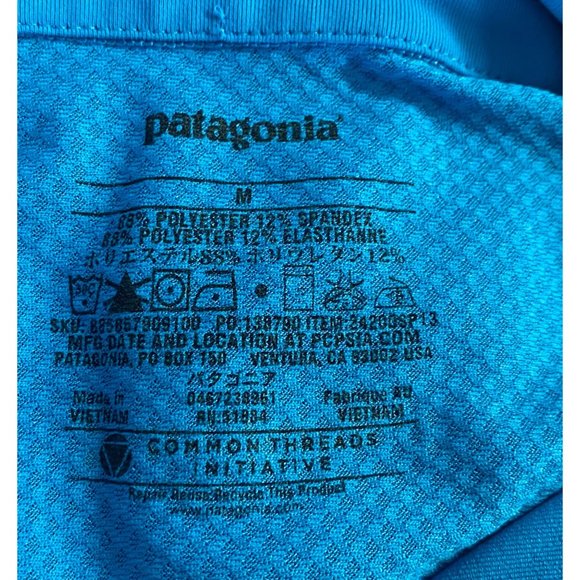 Patagonia Women's Medium Long Sleeve 1/2 Zip Vented Top - Picture 5 of 5